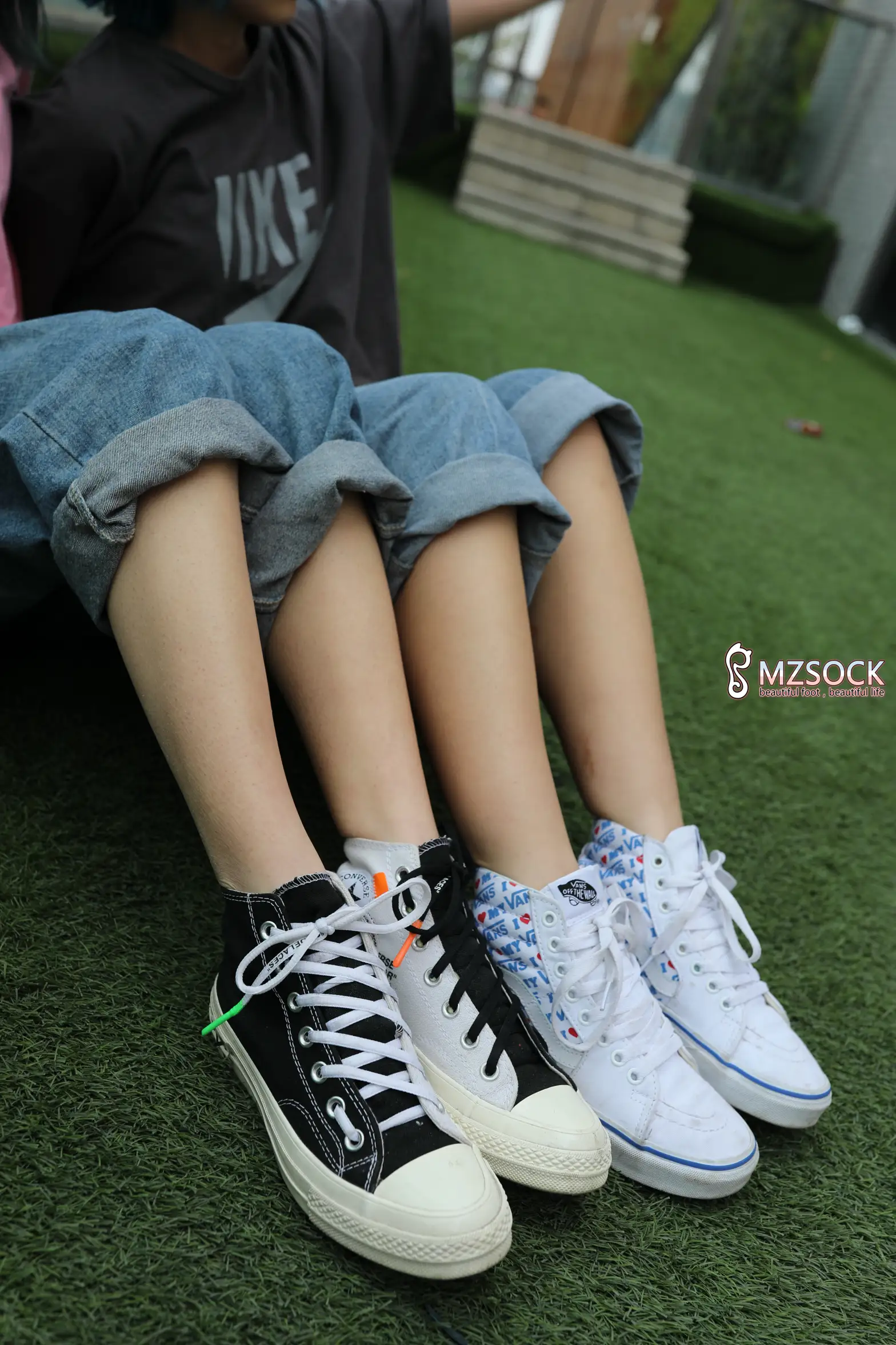 [Mzsock] Love beautiful feet NO.010 garden#[74P]-40