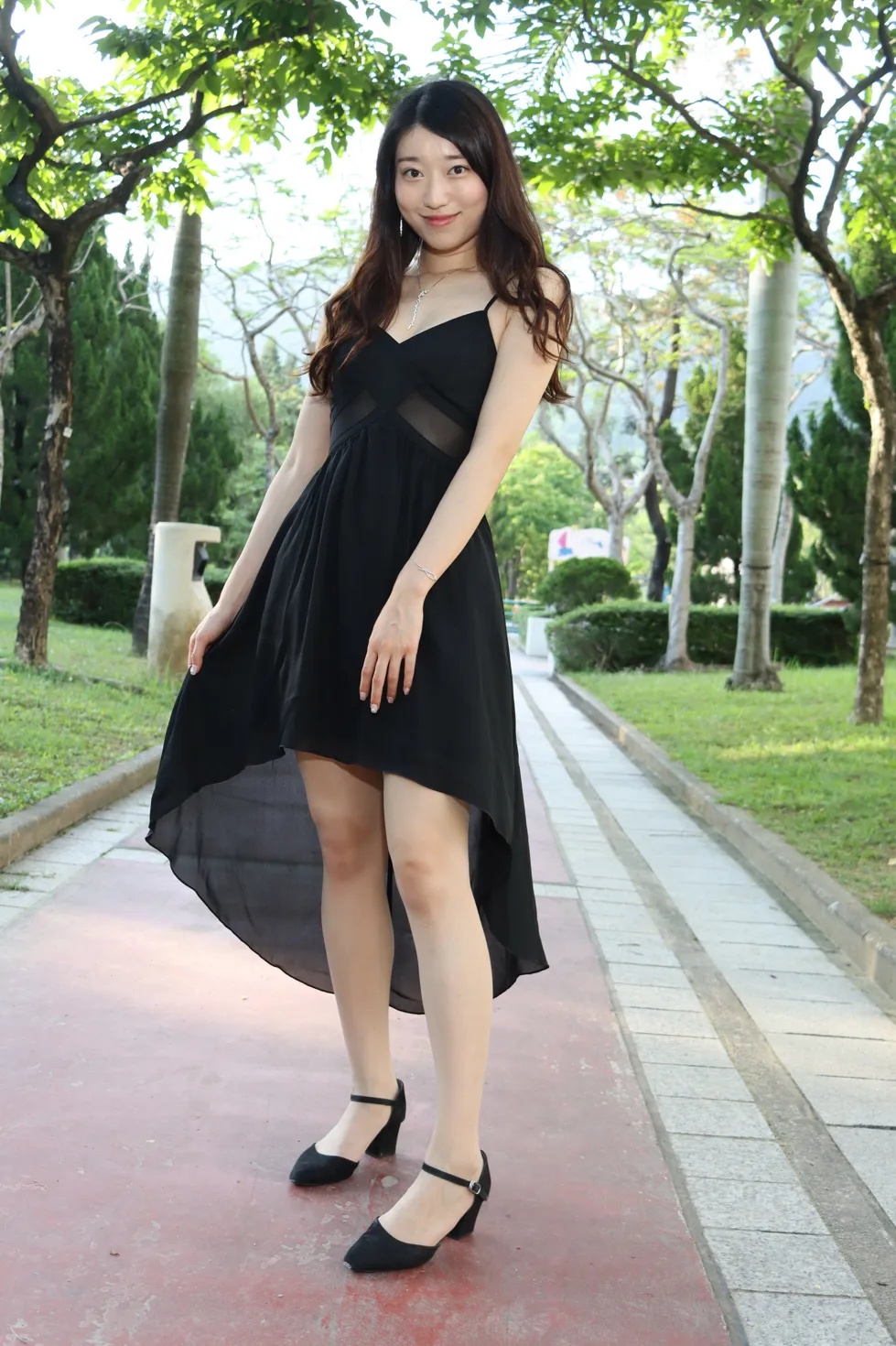 [Mzsock] NO.106 Wu Xiaokui Park black dress street photography#[61P]-1