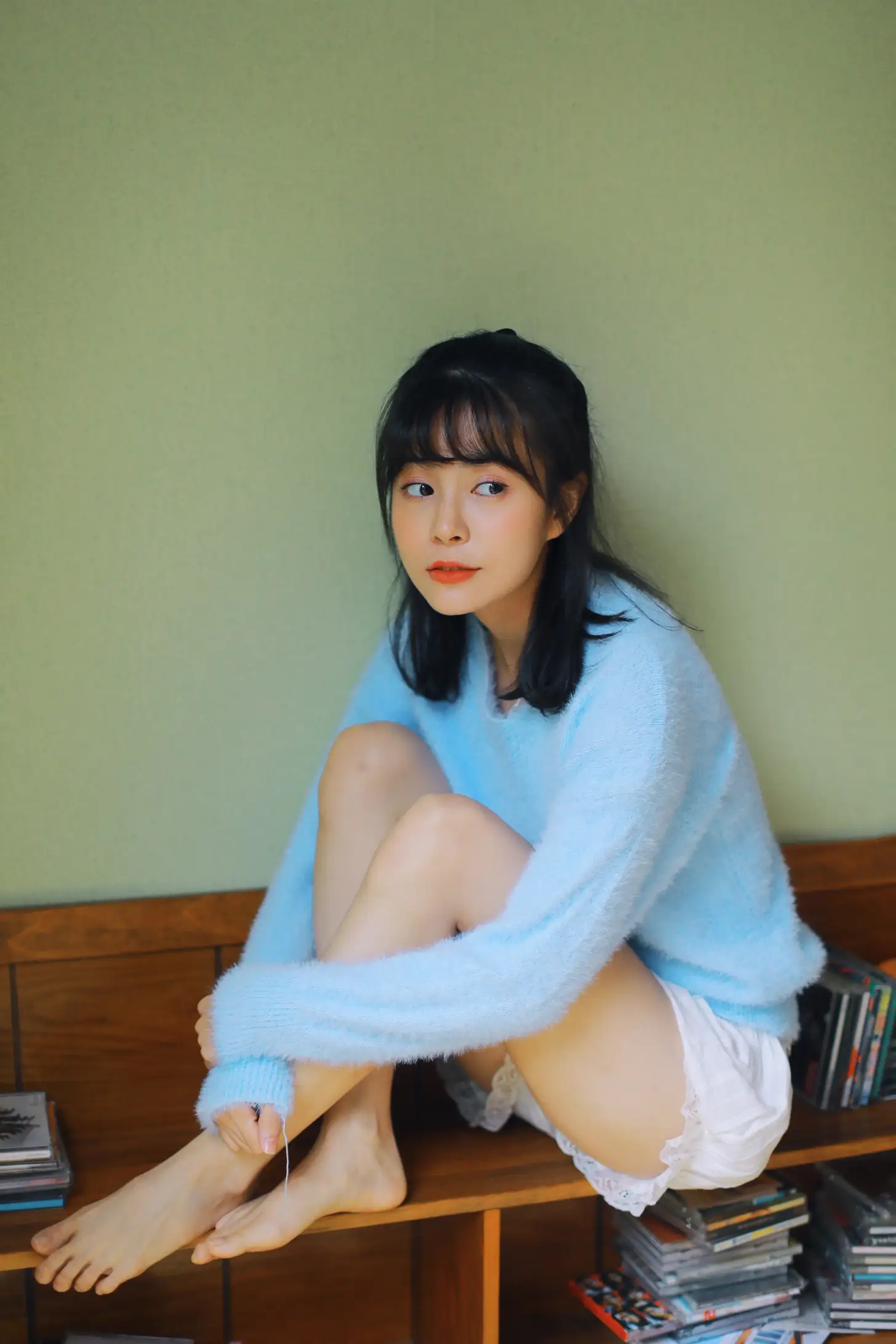 [YITUYU] 2021.04.13 Vol.038 – Blue Sweater naked heart#[34P]-16